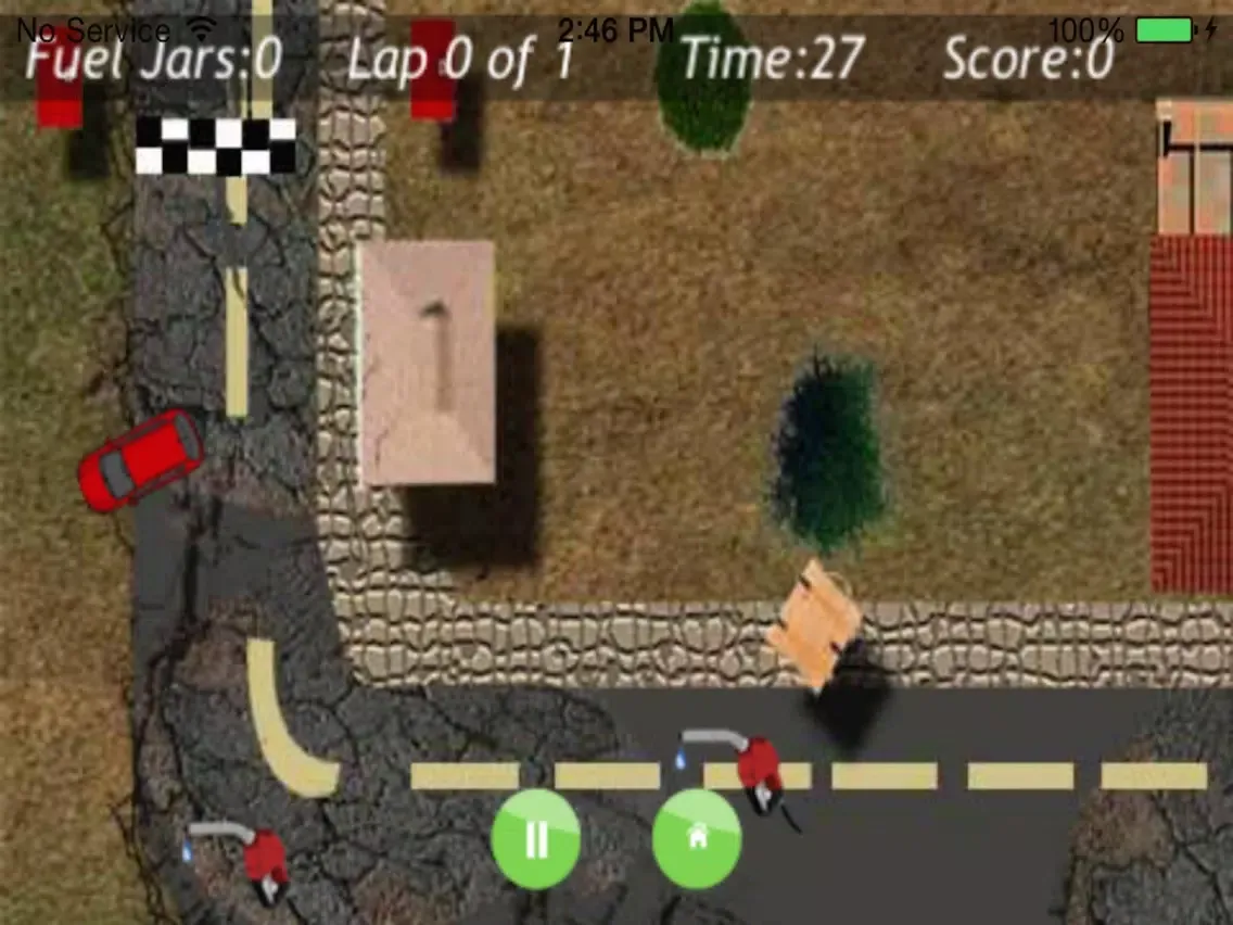 Car Scamper iPad  Screenshots