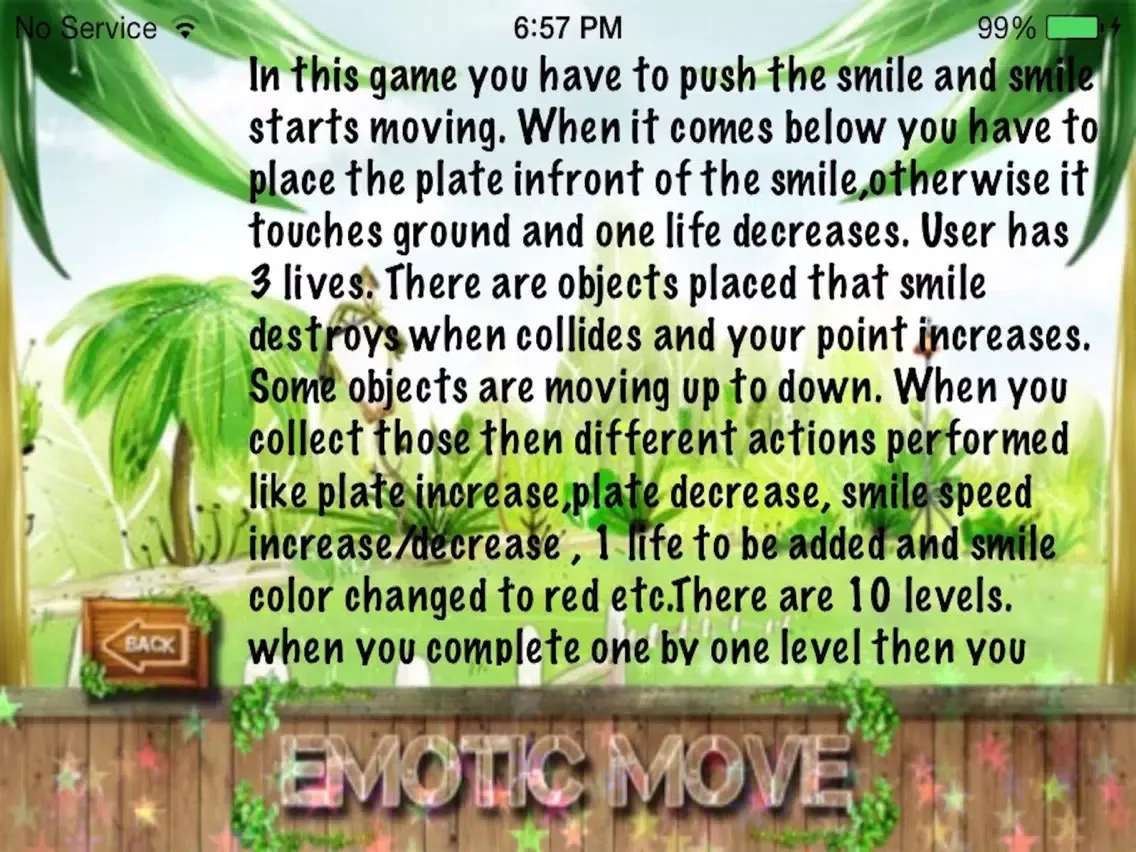 Emotic Move iPad  スクリーンショット