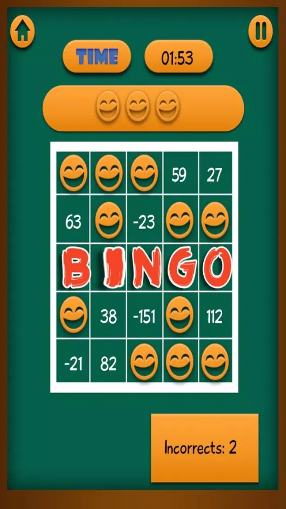 Incredible Math Bingo应用截图