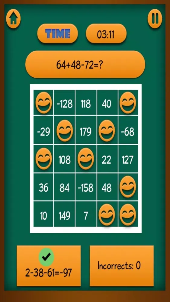 Incredible Math Bingo应用截图