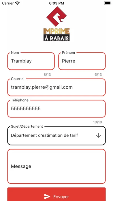 Imprime À Rabais Screenshots