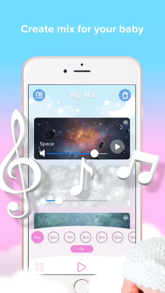 Musicalm Parents スクリーンショット