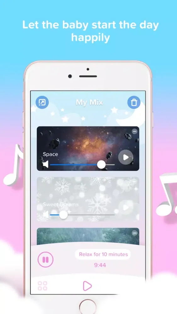 Musicalm Parents スクリーンショット
