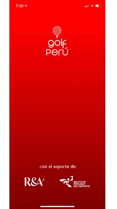 Capturas de pantalla de golf Perú (FPG)