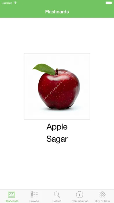 ภาพหน้าจอของ Basque Flashcards with Pictures Lite