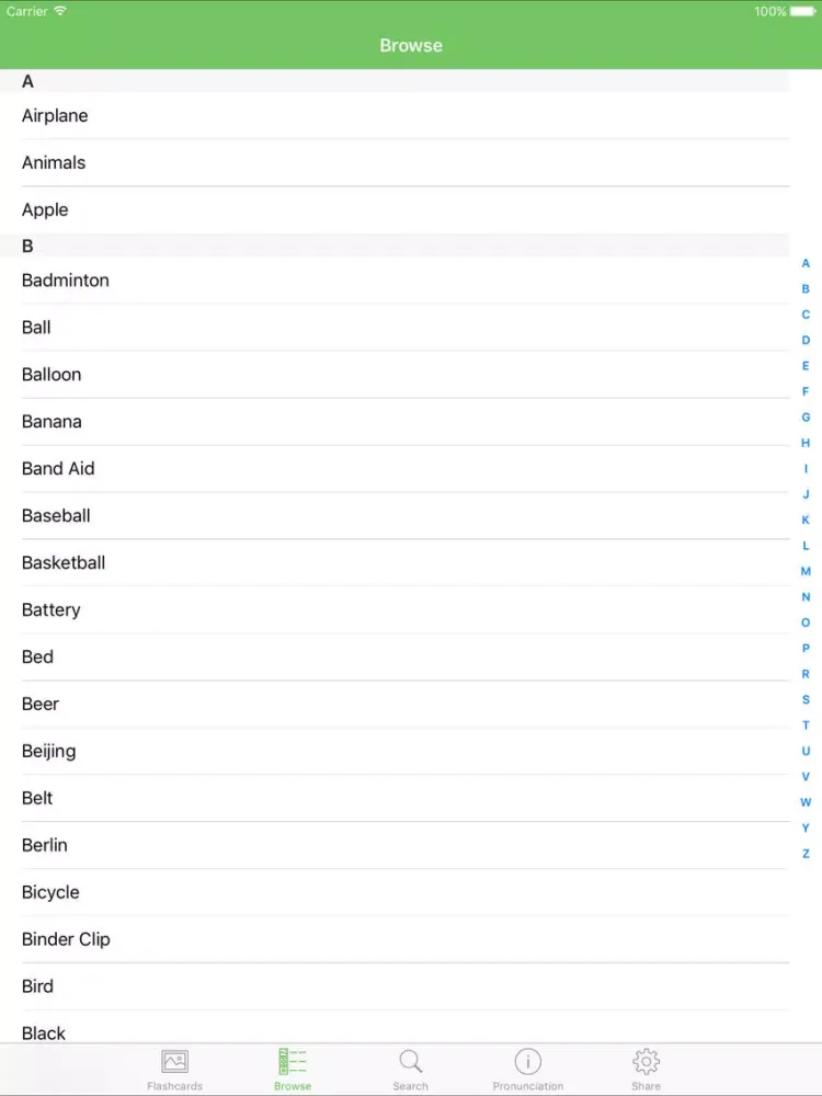 تصاویر Filipino Flashcards with Pictures iPad 