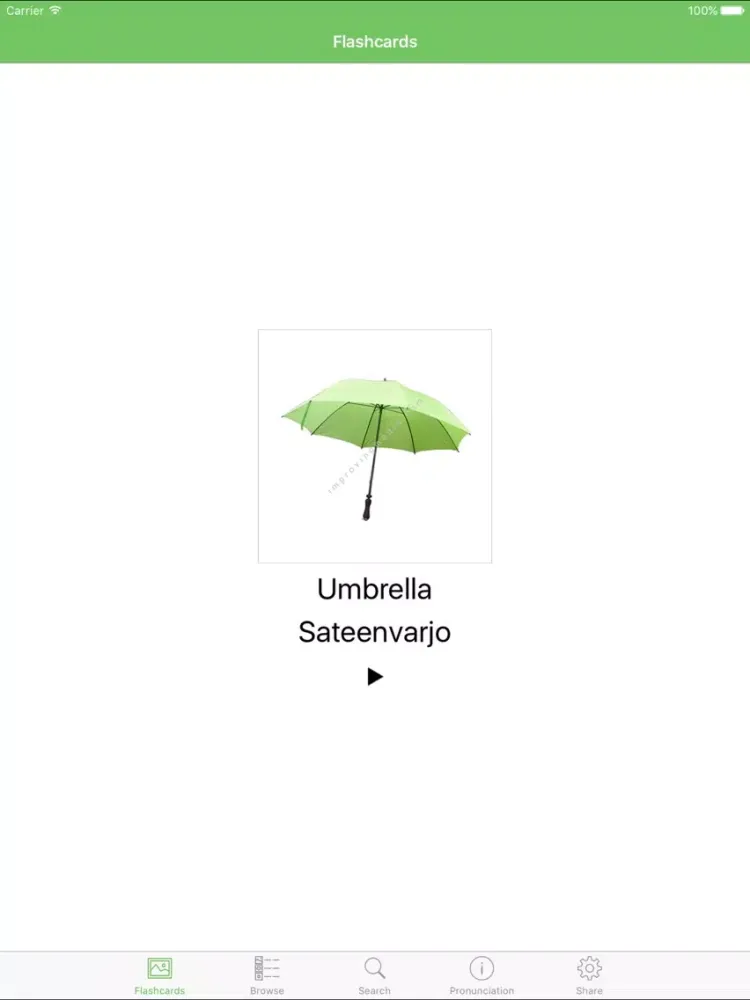 صور Finnish Flashcards with Pictures iPad 