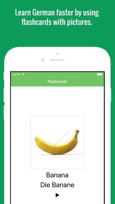 German Flashcards with Pictures Lite スクリーンショット