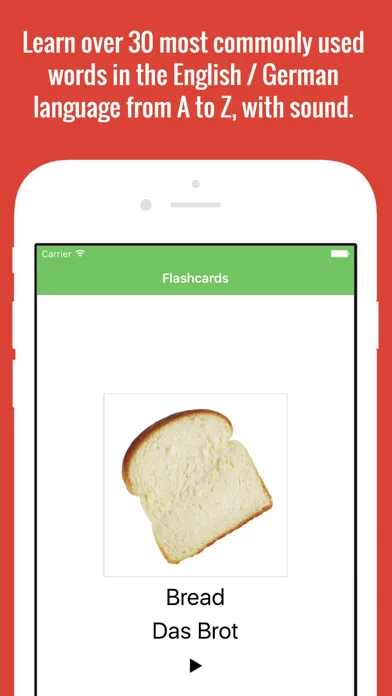 German Flashcards with Pictures Lite スクリーンショット