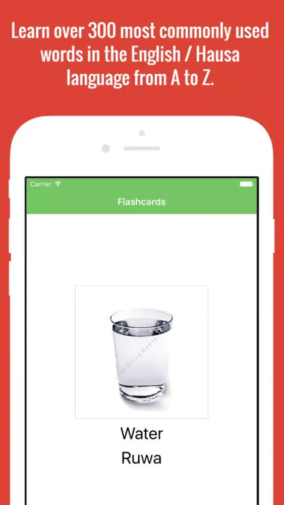 تصاویر Hausa Flashcards with Pictures