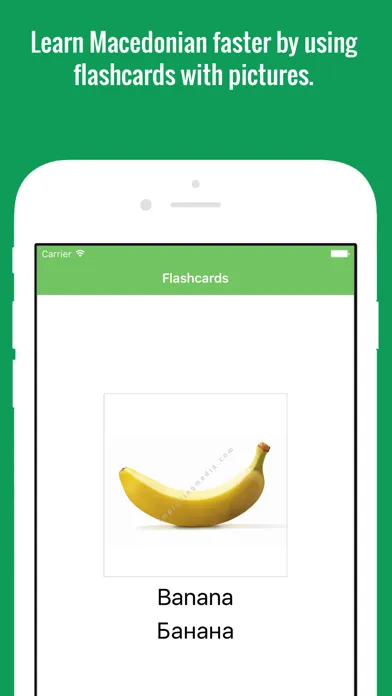 Macedonian Flashcards with Pictures Lite سکرین شاٹس