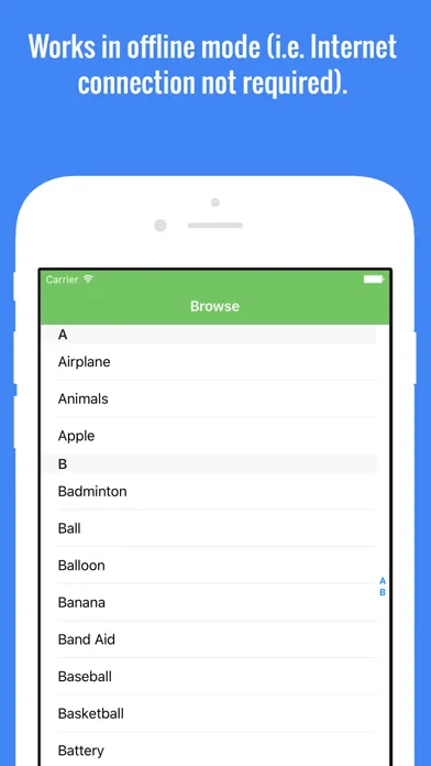 Malay Flashcards with Pictures Lite স্ক্রিনশট