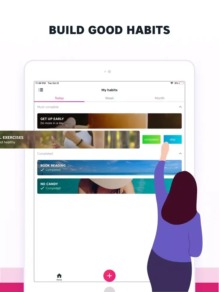 صور Habit Goals - Daily Tracker iPad 