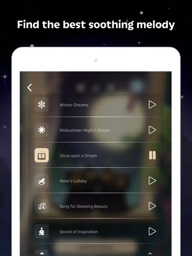 Relax Me: Timer to Sleep Well iPad  Screenshots