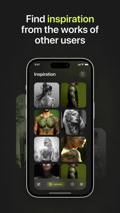 Скриншоты Ta2 - AI Tattoo Designs Maker