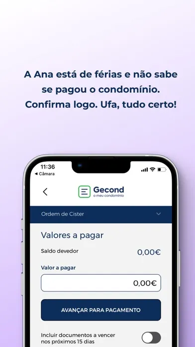 ภาพหน้าจอของ Gecond, o meu condomínio