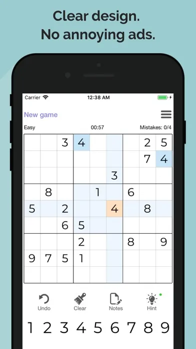 Sudoku - Puzzle logic game Ekran Görüntüleri