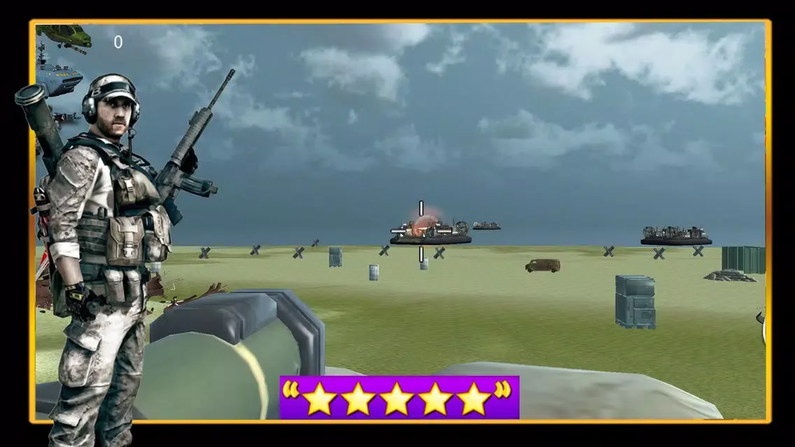 Beach Attack: Gunner Shoot سکرین شاٹس