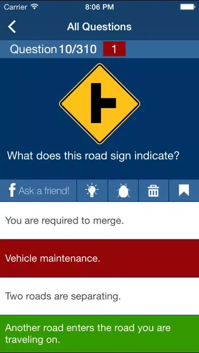 Tennessee DMV Exam Prep 2017 Ekran Görüntüleri