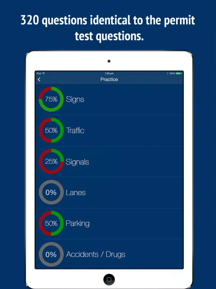 Скриншоты Virginia DMV Exam Prep 2017 iPad 