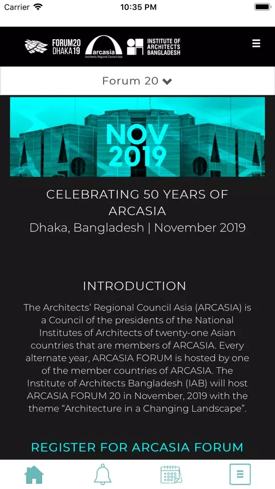 تصاویر ARCASIA Forum 20