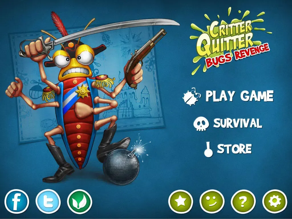 Скриншоты Critter Quitter: Bugs Revenge iPad 