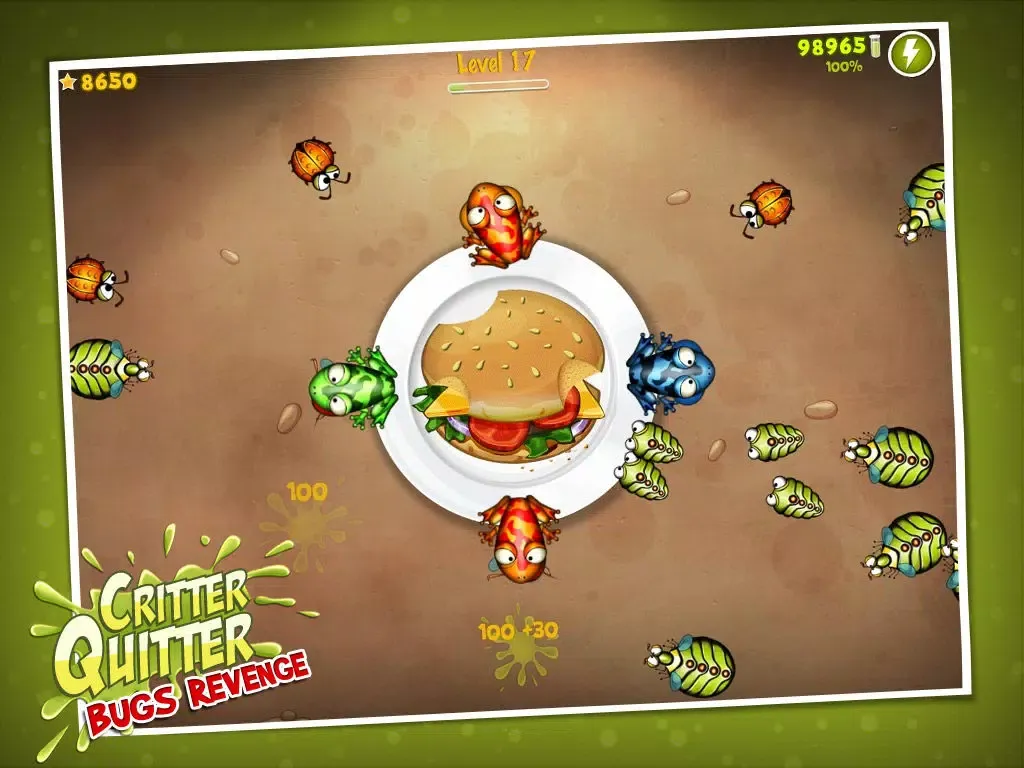 Скриншоты Critter Quitter: Bugs Revenge iPad 
