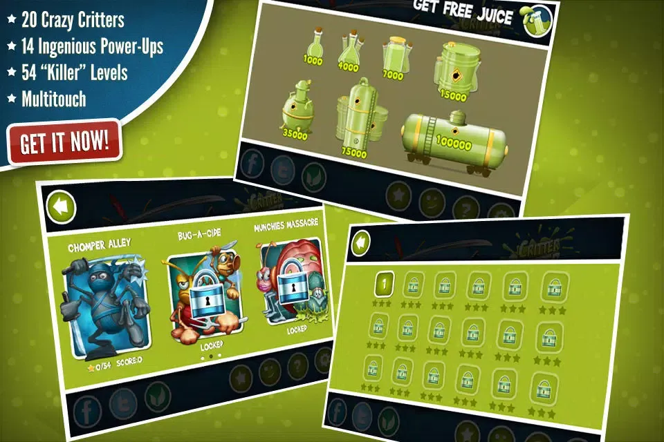 Скриншоты Critter Quitter: Bugs Revenge