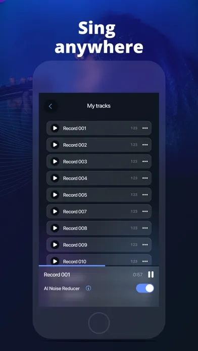 Vocal Mic - Acapella Recording应用截图