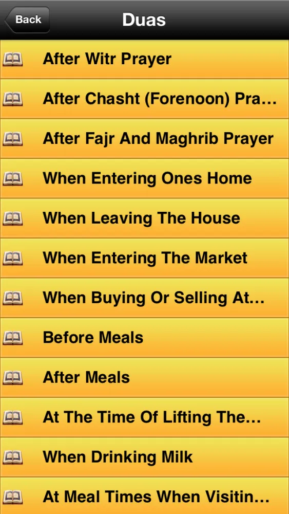 Tangkapan skrin Duas of Muhammad(Pbuh)