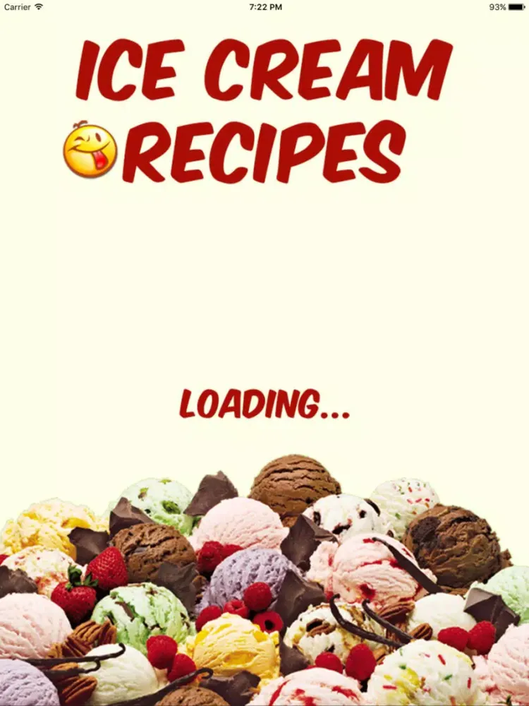Ice Cream Recipes - Recipes for Kids, Sorbet iPad  Screenshots