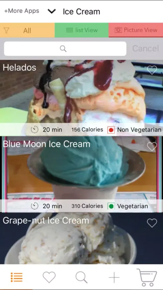 Ice Cream Recipes - Recipes for Kids, Sorbet Screenshots