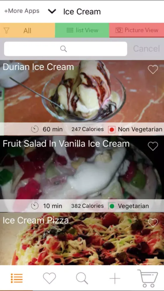 Ice Cream Recipes - Recipes for Kids, Sorbet Screenshots