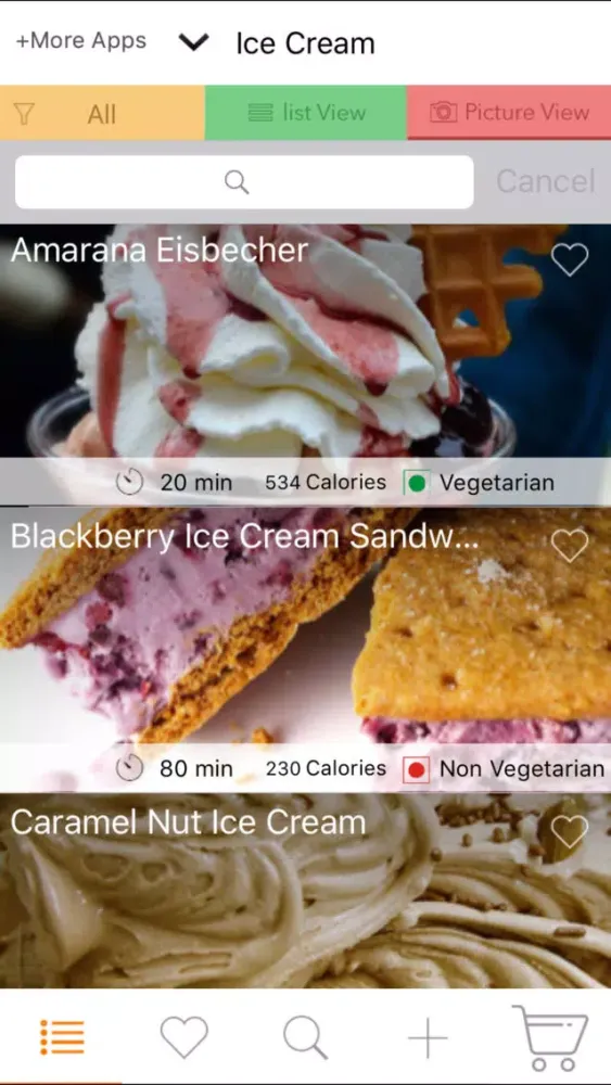Ice Cream Recipes - Recipes for Kids, Sorbet Screenshots