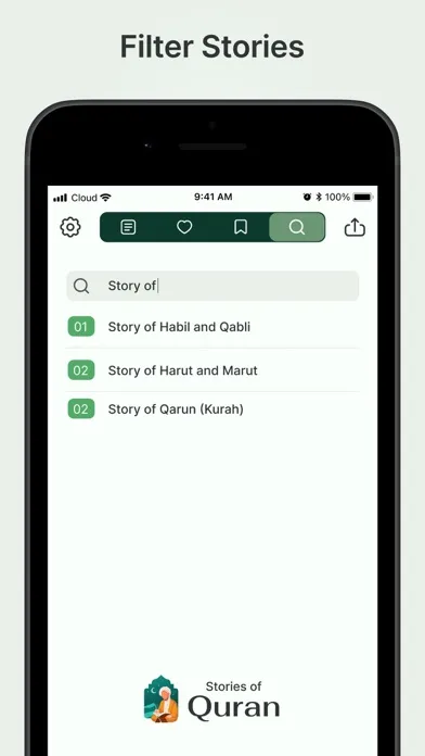 Zrzuty ekranu Quran Stories in Islam