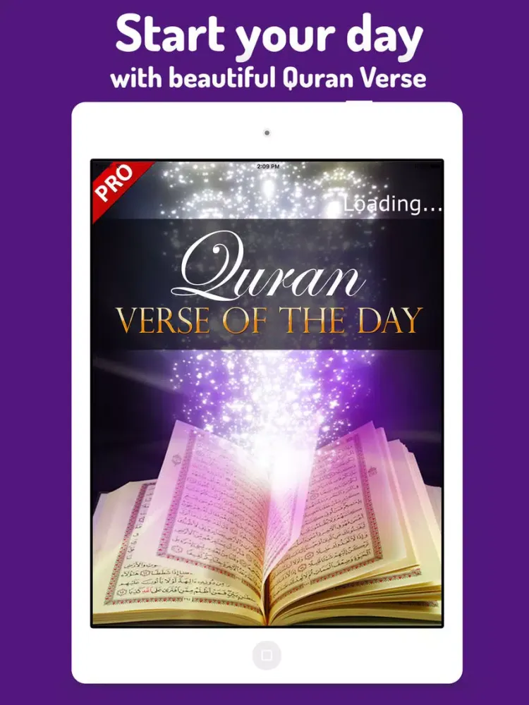 Quran Verse of the Day Pro - Ayat, Islam, Muslim iPad  স্ক্রিনশট