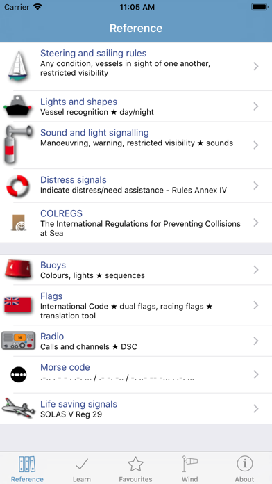 Marine Rules & Signals应用截图