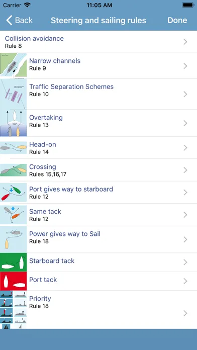 Marine Rules & Signals Screenshots