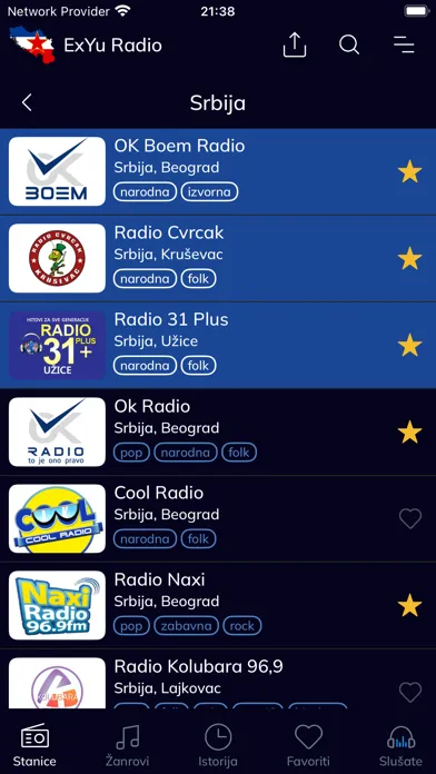 صور ExYu Radio stanice uzivo