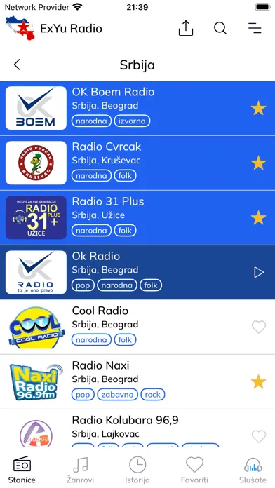 صور ExYu Radio stanice uzivo