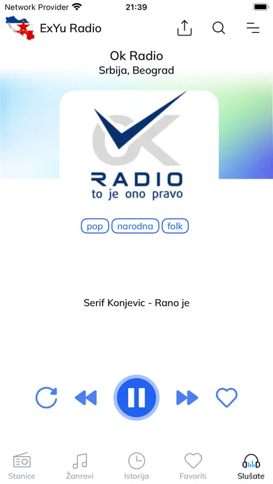 صور ExYu Radio stanice uzivo