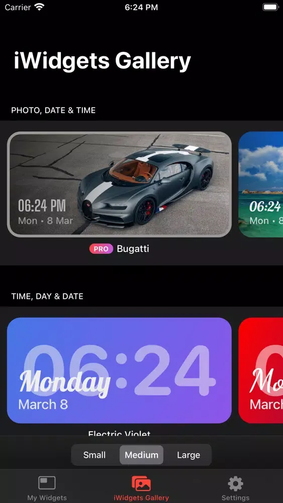 iWidgets Pro Ekran Görüntüleri