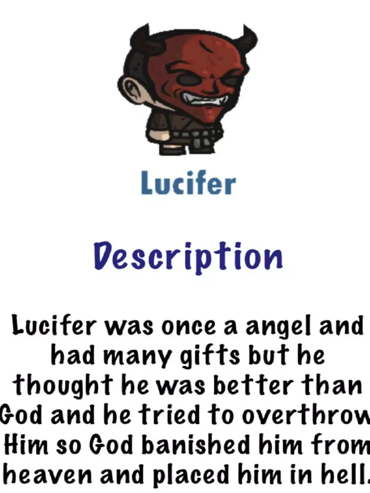Captures d'écran de Bible Famous Characters iPad 
