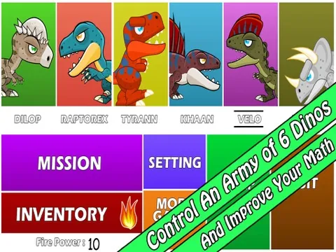 تصاویر Dinosaurs Vs Aliens iPad 