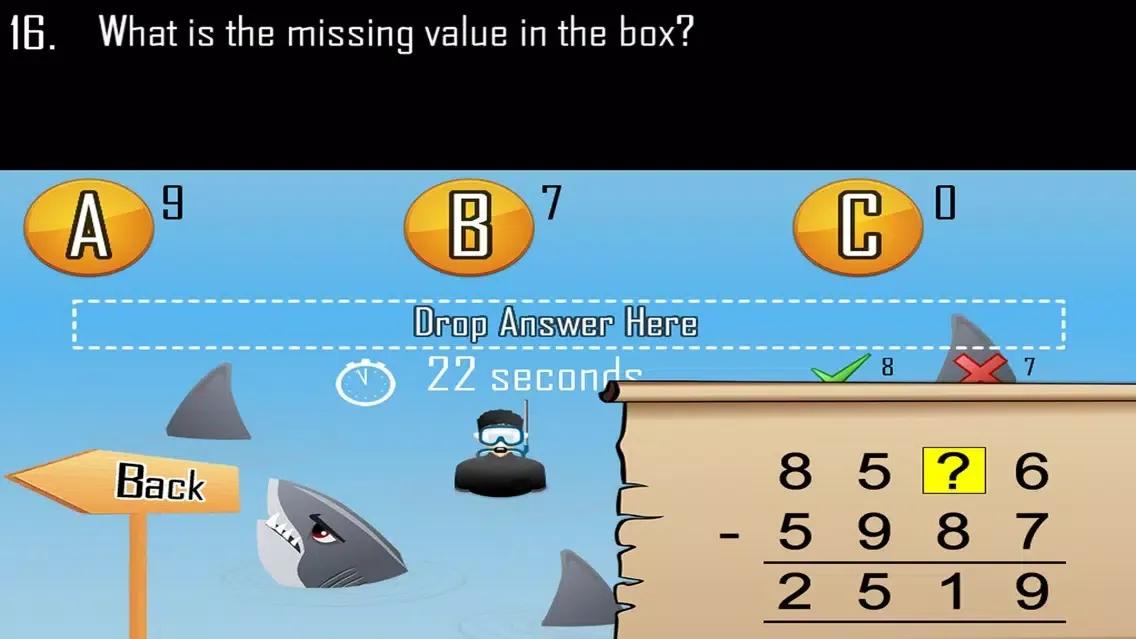 Animals Learn Mathematics - Third Grade Screenshots