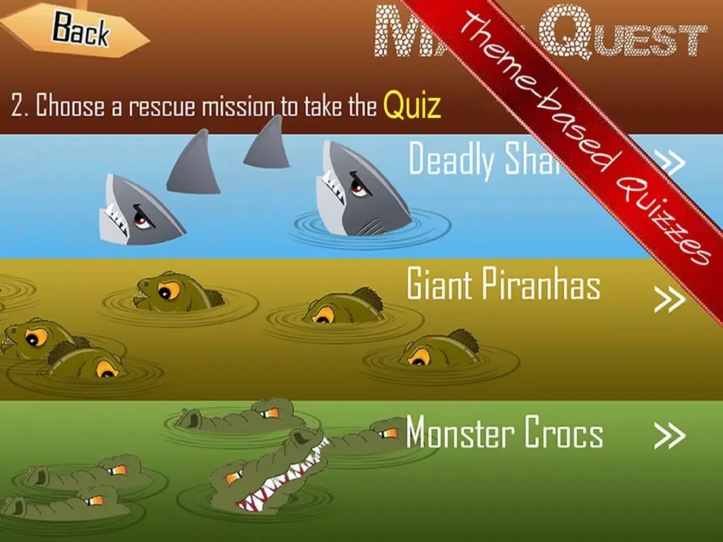 Math Quest Quiz - Fourth Grade iPad Screenshots