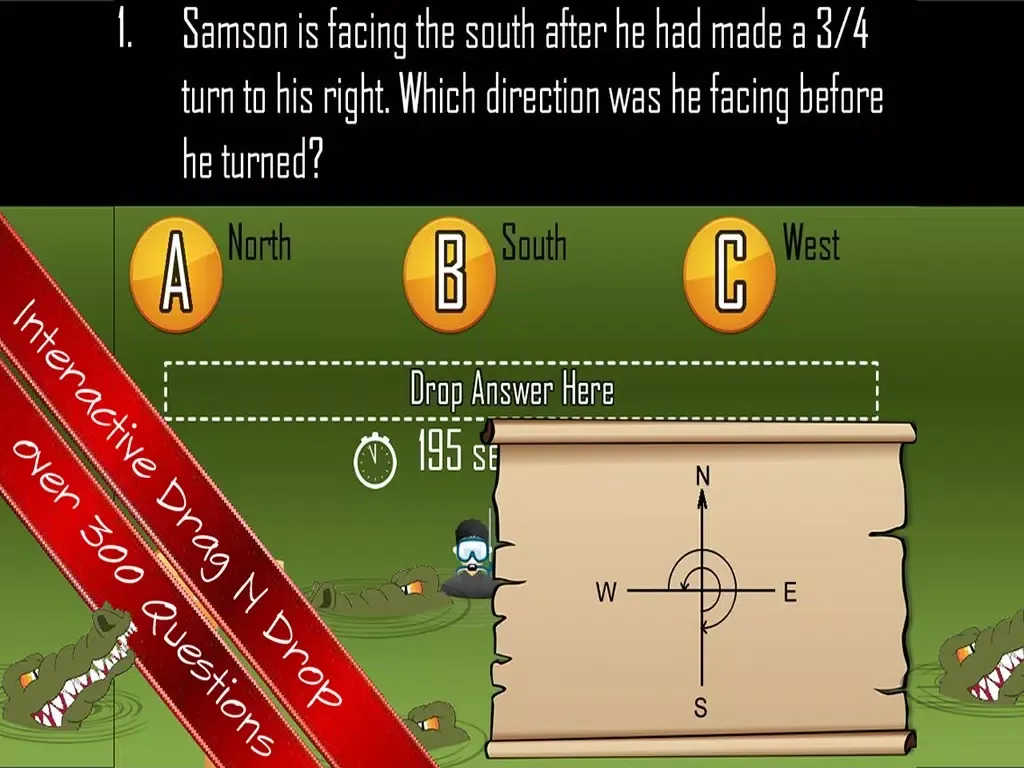 Math Quest Quiz - Fourth Grade iPad Screenshots