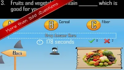 Health And Nutrition Quiz For Kids Screenshots