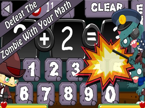 Math Vs Zombies iPad  স্ক্রিনশট
