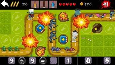 Math Vs Zombies Tower Defense Screenshots